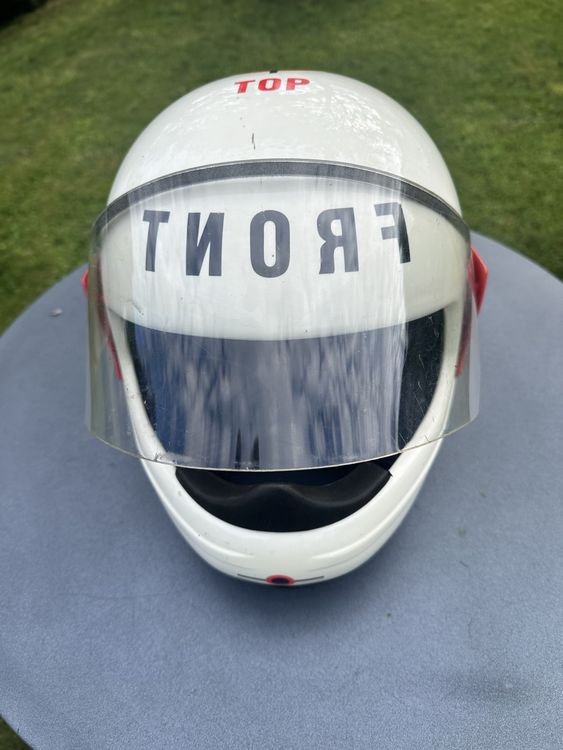 Vintage Motorradhelm Jet-Helm Mit Visier & Brille - Handgemacht Aus PU-Leder