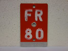 FR 80 VELONUMMER - FAHRRADSCHILD