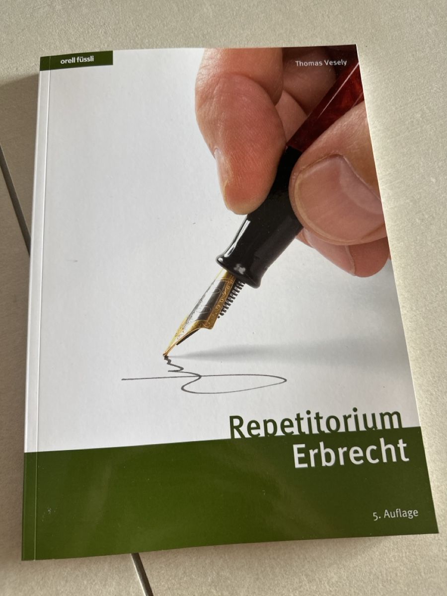 Libri: Repetitorium Erbrecht – Usato da Glattpark(Opfikon) venduto da ZHINCITY