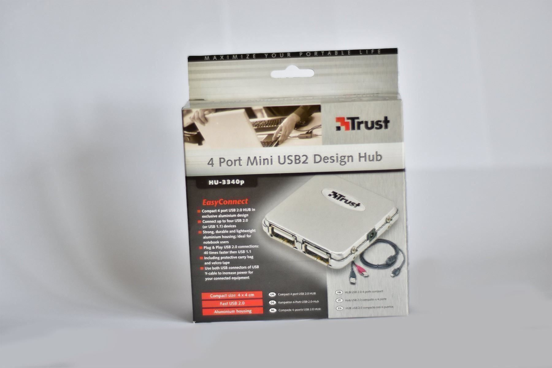 Hub & Switch: USB HUB 4 Port | Trust HU-3340p – Nuovo e nell'imballaggio originale da Cham venduto da vboeg7