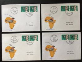 W.Mittelholzer Gedenkflug n. Afrika 1977