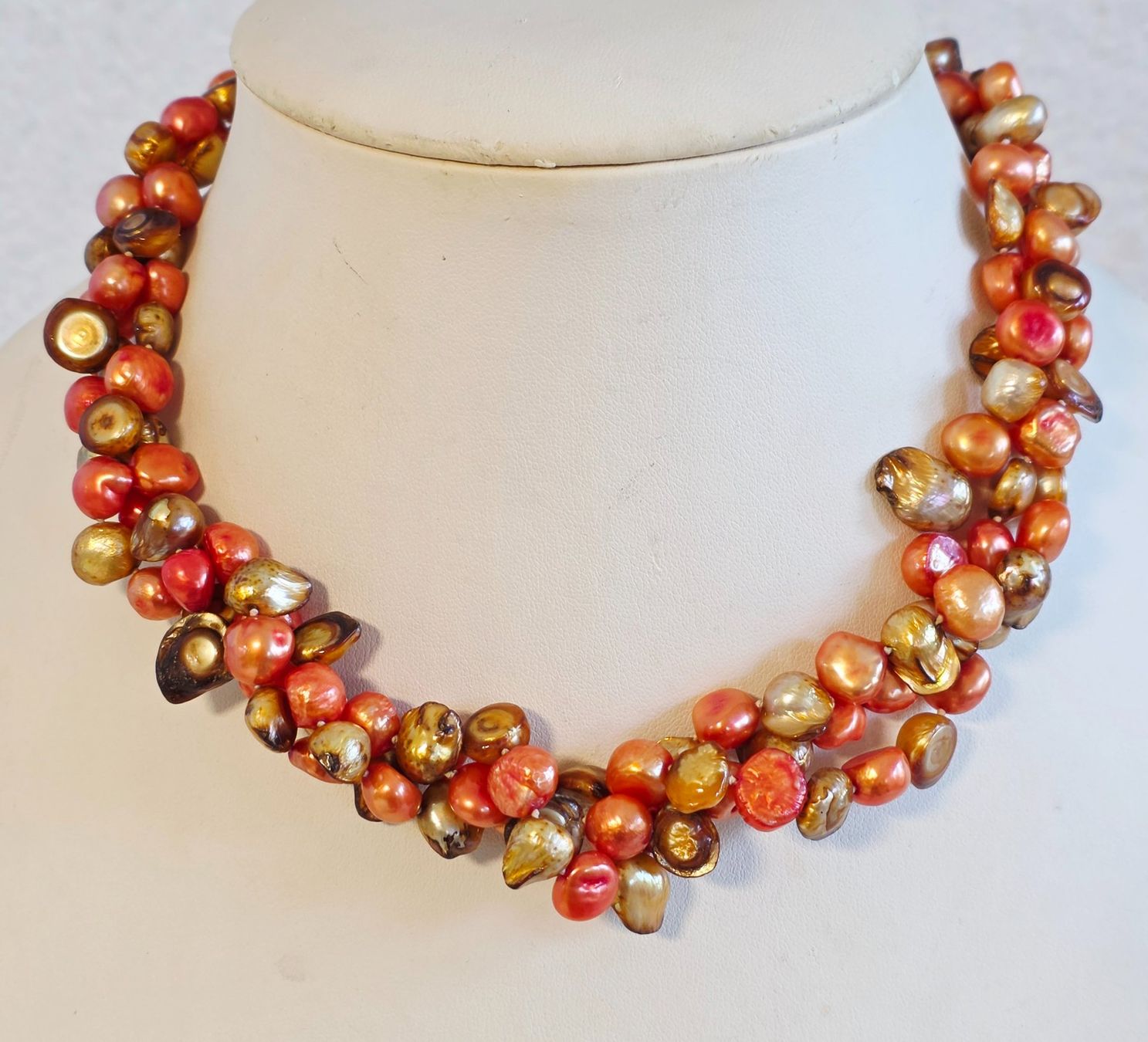 Catenine: Buntes Perlen Collier – Nuovo (secondo la descrizione) da Zürich venduto da ben_mn5h 3
