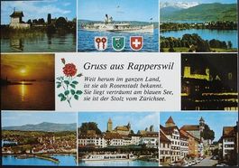 Gruss aus RAPPERSWIL am Zürichsee - Schiff