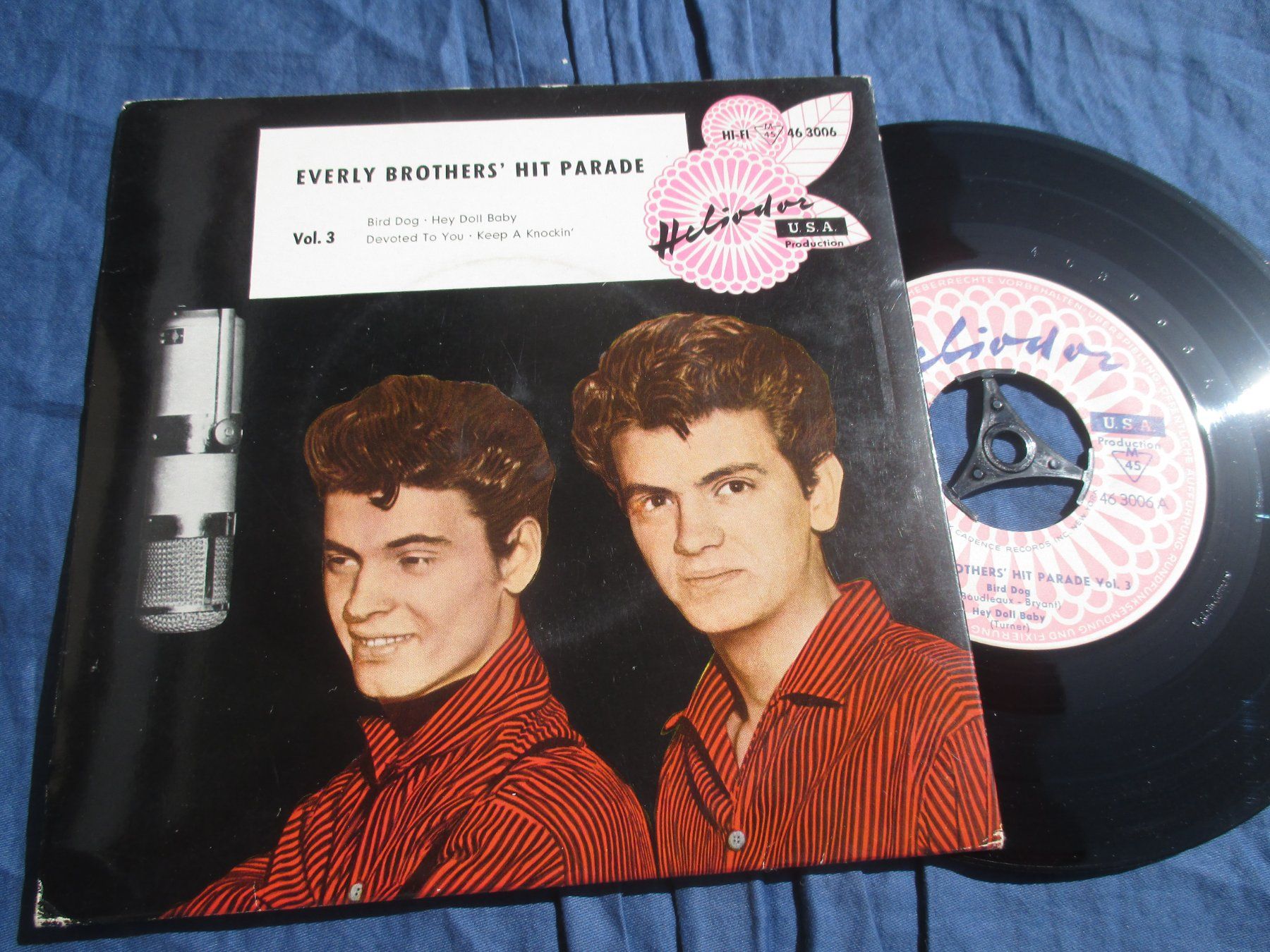 Dischi in vinile: Everly Brothers EP Bird Dog – Usato da Colombier NE venduto da Nevenma