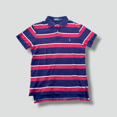 Polo Ralph Lauren striped retro polo shirt vintage streifen