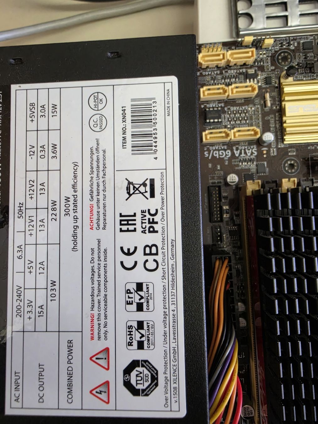 Intel Mainboards: Asus Q87M-E + 8 GB RAM + Intel i5 + 400W PS – Gebraucht aus Fribourg von Tolkien 1