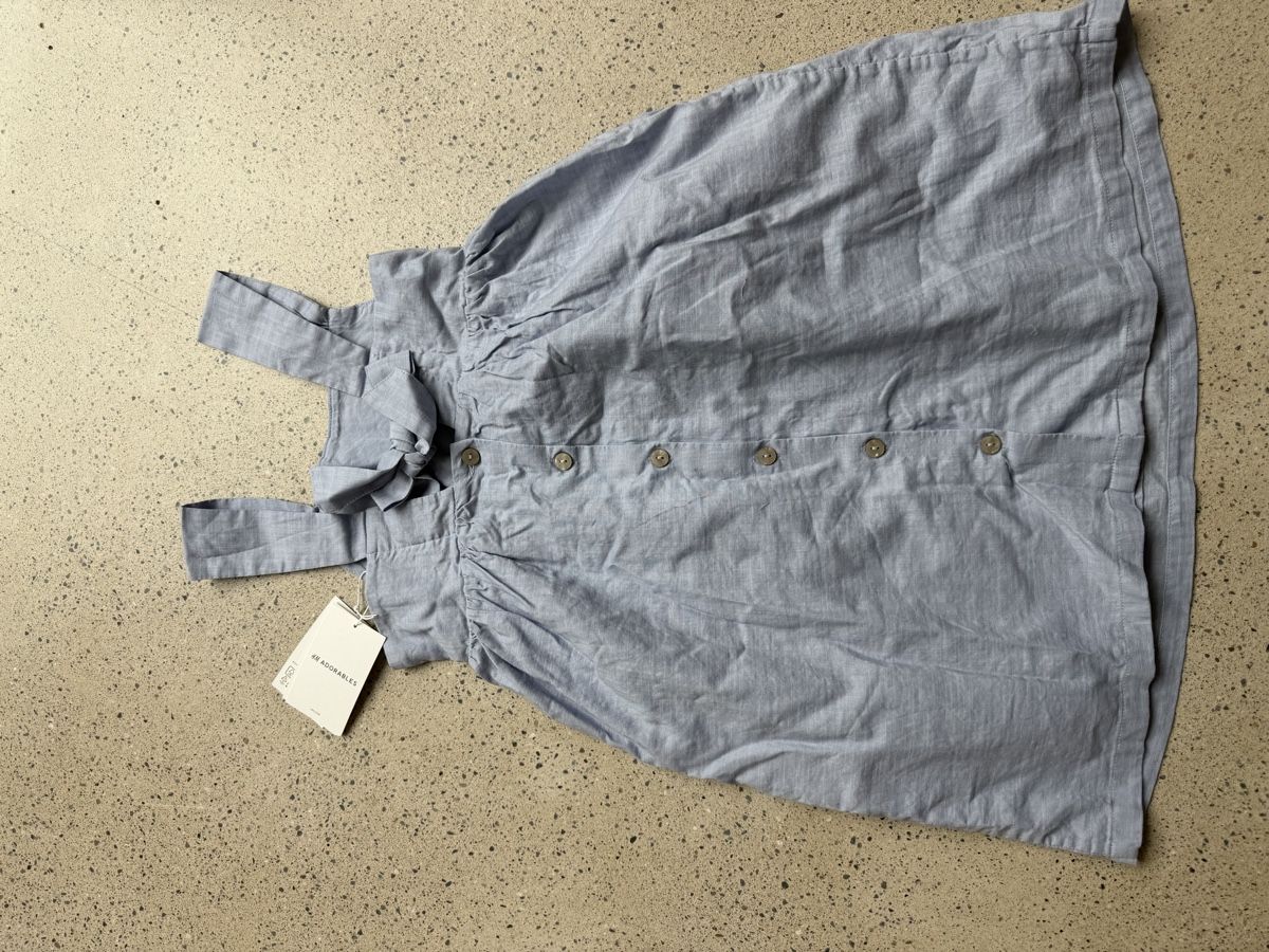 H&M Vestiti & Gonne: H&M Sommerkleid, hellblau, Grösse 134, neu – Nuovo e nell'imballaggio originale da Hausen AG venduto da kam_7mp5 3