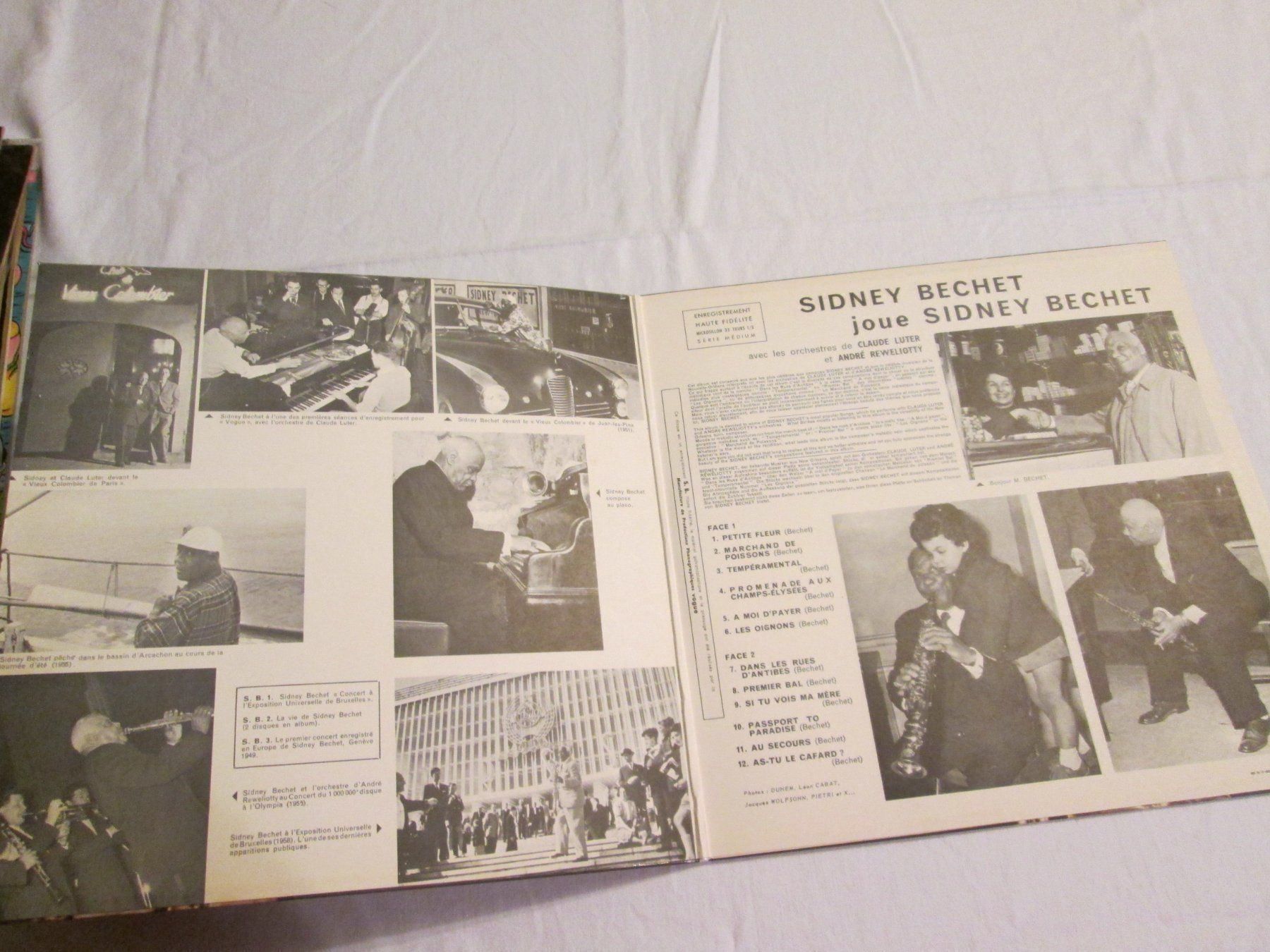 Dischi in vinile: Disque Vinyle Sidney Bechet SB.4 - collection 33 T/s – Usato da la Chaux-de-Fonds venduto da Lampe 1