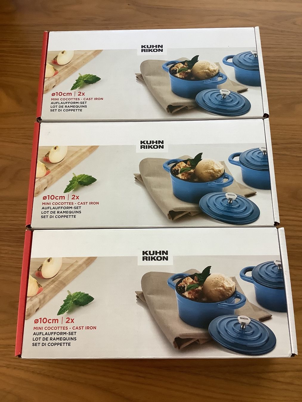 Kuhn Backformen: Mini Cocottes - Auflaufform-Set – Neu und originalverpackt aus Uitikon Waldegg von aldoma78