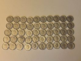 50x 5 Rappen 1932 (voz+)