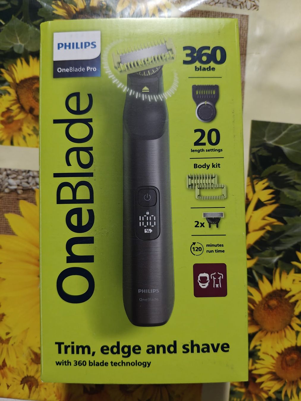 Philips Rasierapparate & Rasierklingen: Philips OneBlade Pro 360 Blade Barttrimmer neu – Gebraucht aus Rümlang von abd_6zst 3