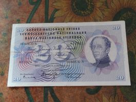 SUISSE  20  Francs  1961  (1815)  Billet