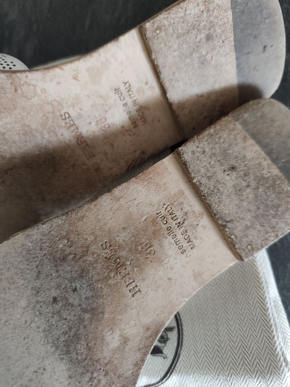 Hermès Scarpe da donna: Hermes mule Oran 36 – Usato da Martigny venduto da Vintage-23 4