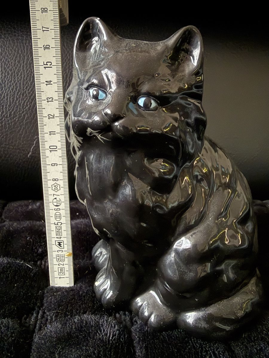 Statuette: Drei Katzen schwarz – Usato da Biel/Bienne venduto da Katja01112 2