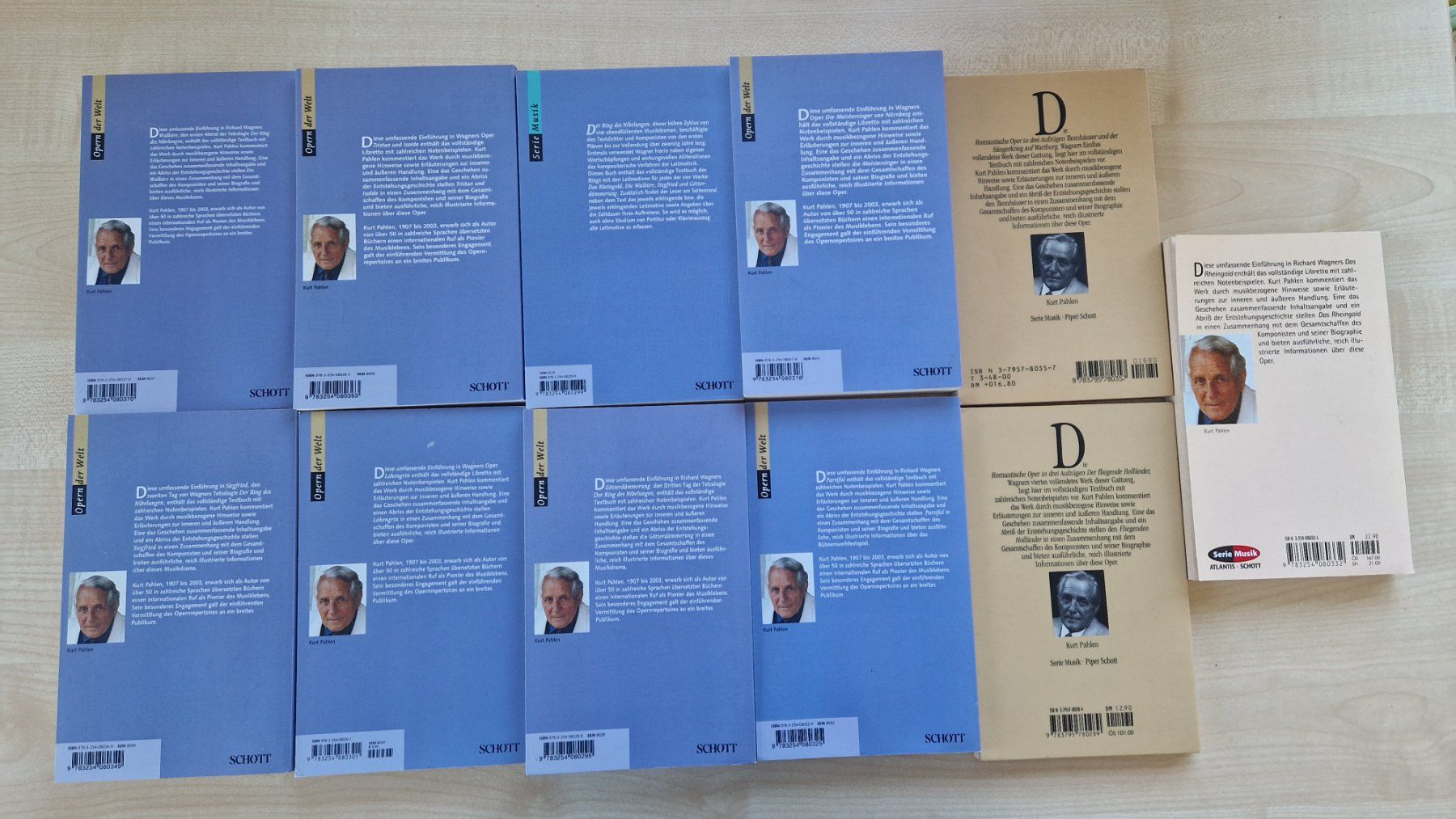 Libri: Wagner Richard / 11 Textbücher – Usato da Malters venduto da page02 2