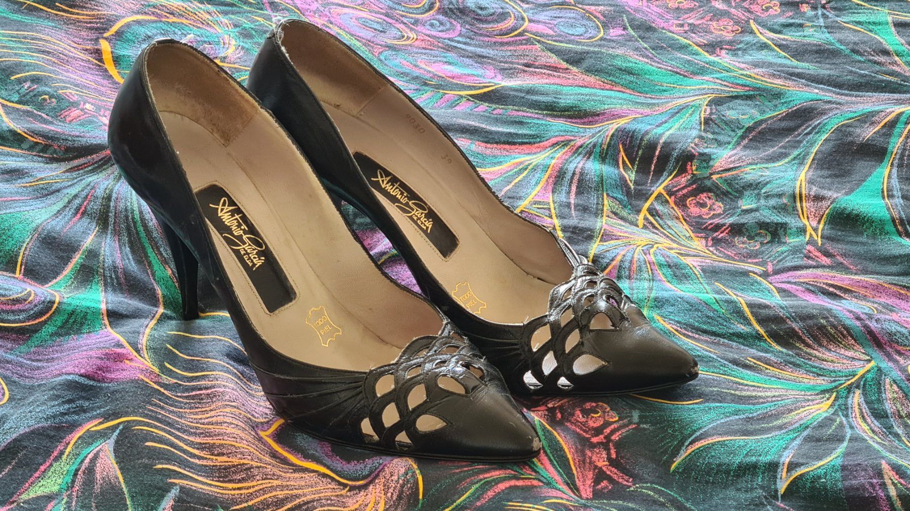 Damenschuhe: 2 paires de Chaussures de soirée noir – Gebraucht aus Romont FR von Glonounou 4