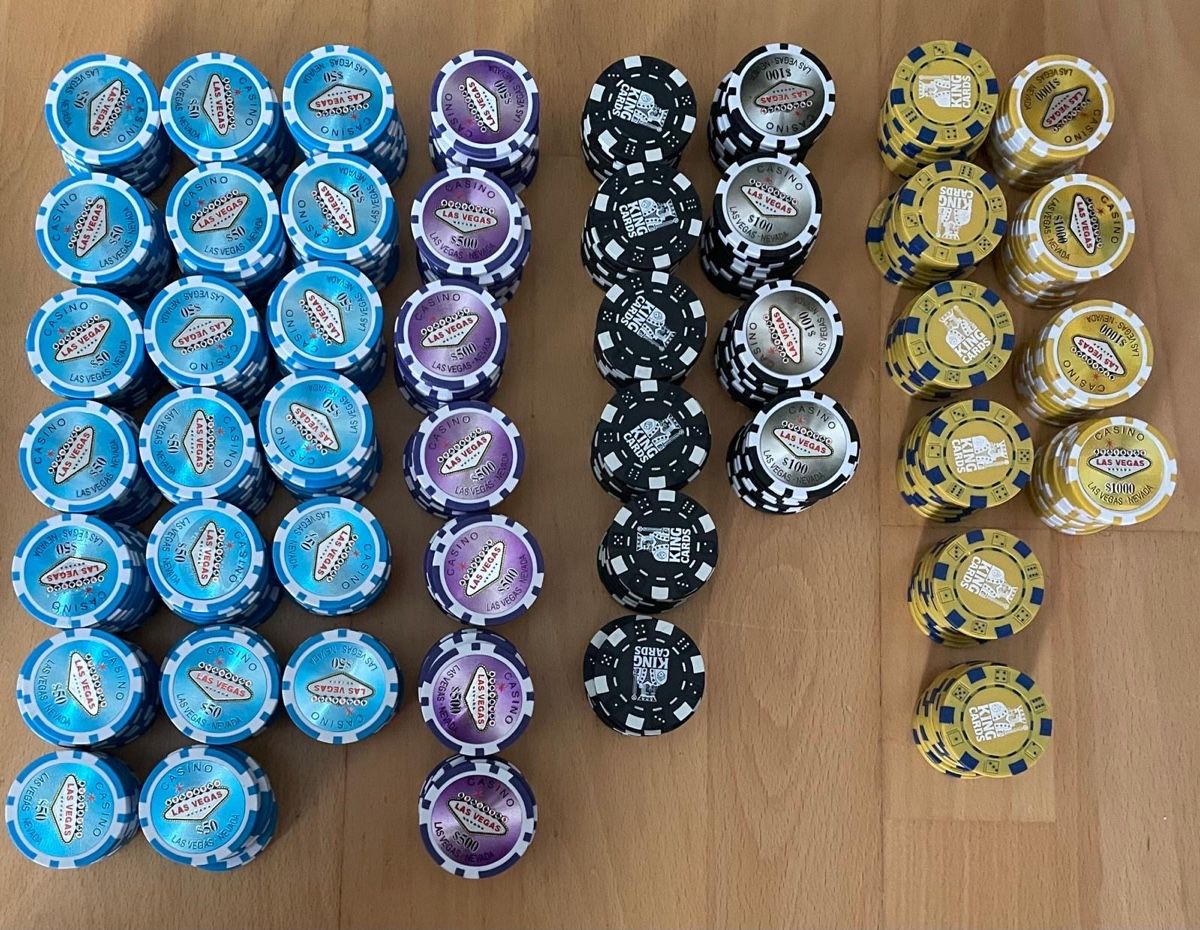 Giochi: Pokerkoffer 950 Chips – Usato da Steinhausen venduto da Popcorn01 2