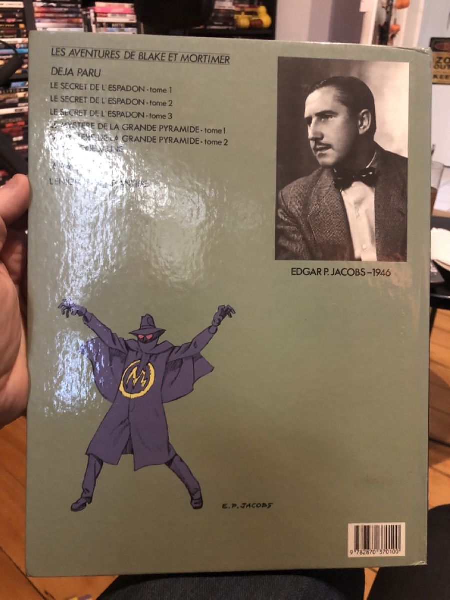Comics: La Marque Jaune par Edgar P. Jacobs – Gebraucht aus Lausanne von fransadpop 1
