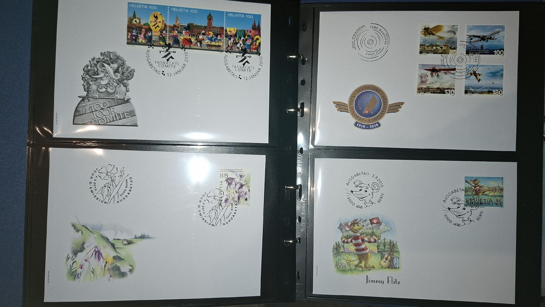 Tutti i francobolli: FDC Schweiz modern div. – Usato da Balgach venduto da SIMEON27 6