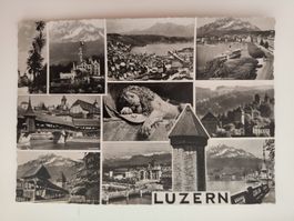 Löwendenkmal etc, von Luzern, dat. 1956