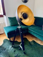 Lampadaire trépied projecteur | Tripod spotlight floor lamp