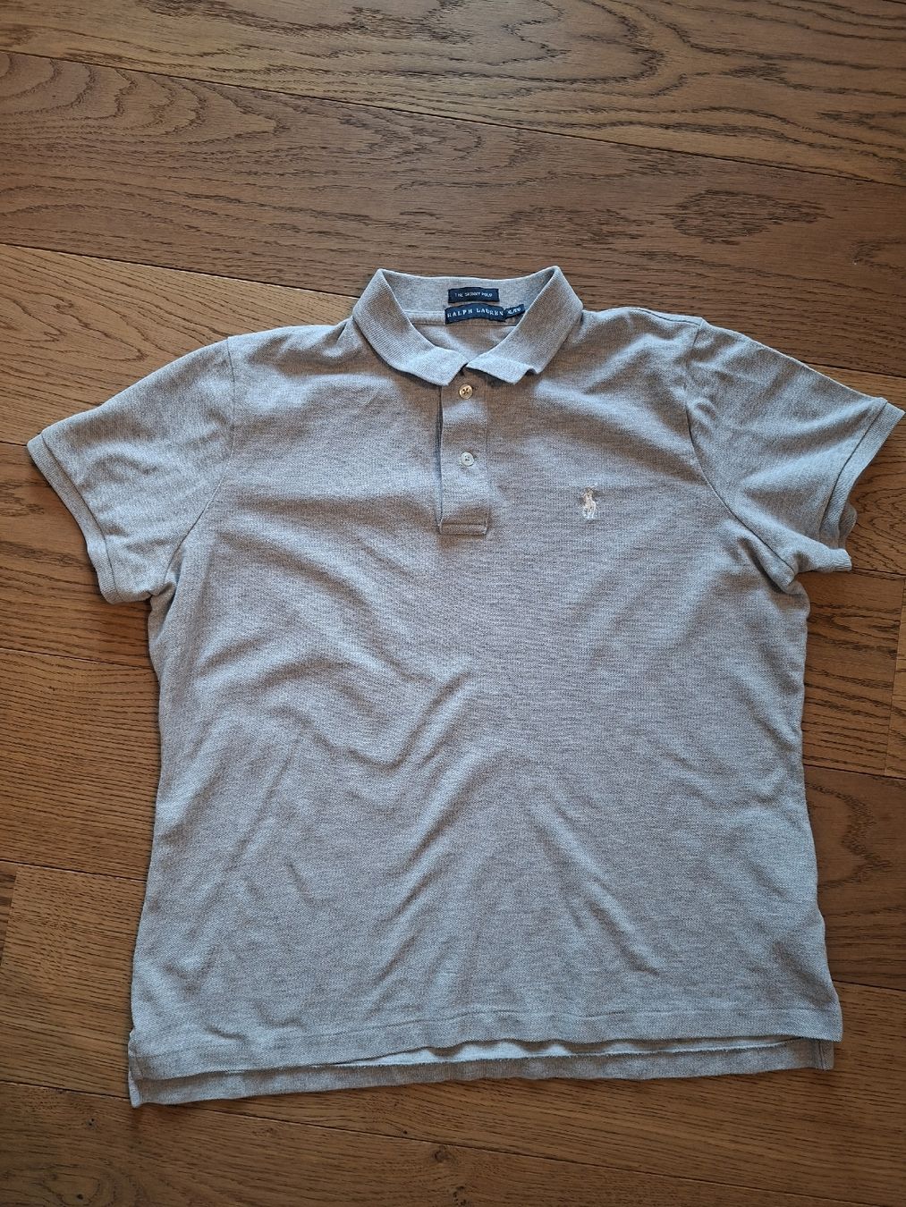 Ralph Lauren Magliette Polo: Ralph Lauren Poloshirt in hellgrau – Usato da Oberengstringen venduto da Kimchimon