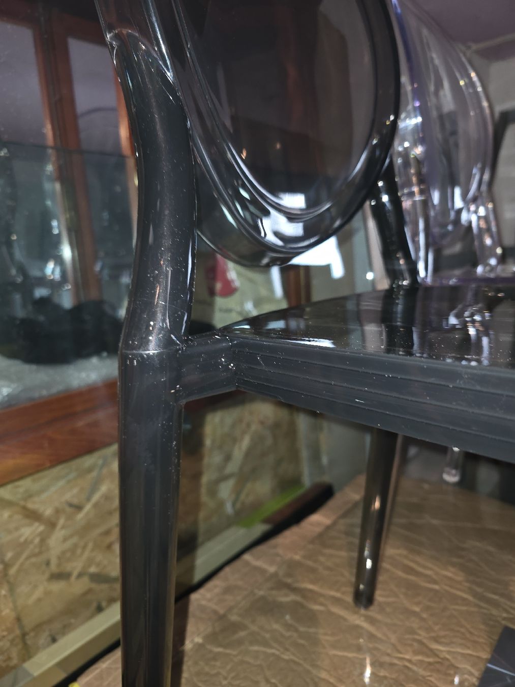 Stühle: 2 Chaise design transparente, style Louis Ghost - Superbe! – Gebraucht aus Prilly von Tigrou2017 4