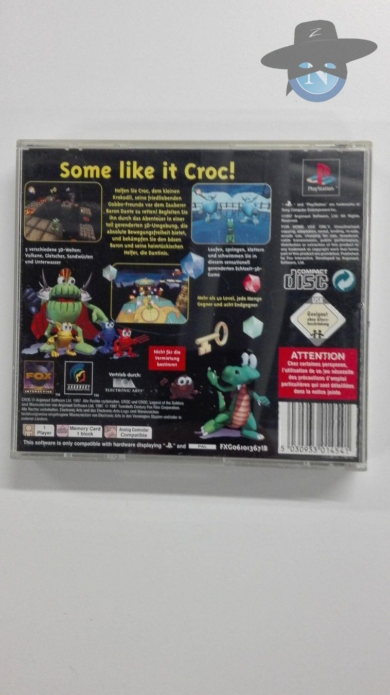 Sony Spiele: Croc / Sony Playstation 1 PSX PS1 – Gebraucht aus St. Gallen von zorro_dc 1