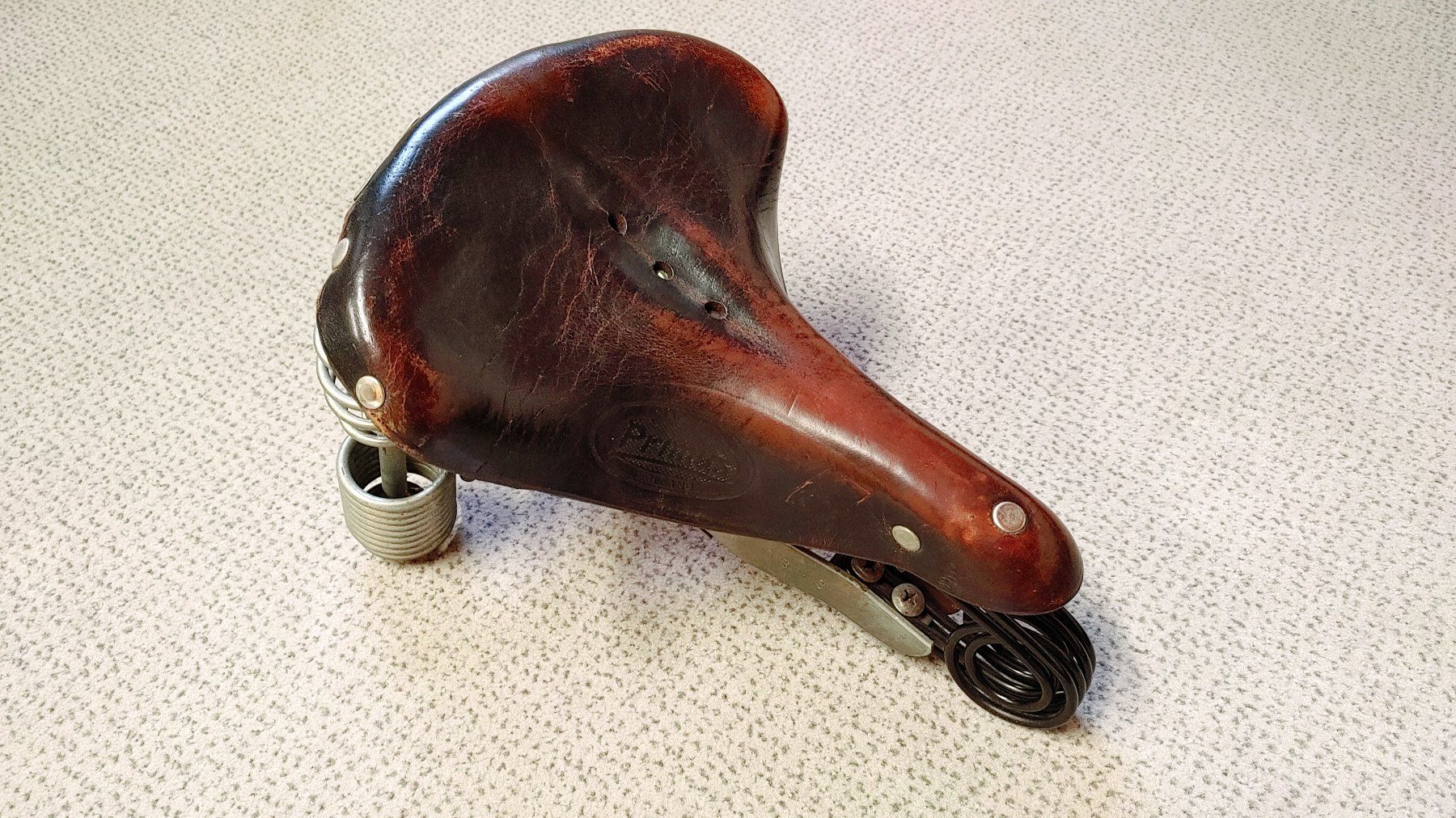 fahrradsattel turbo Selle Italia 1980 Sattel BRIAN & DANY Sitzhocker Crossbike Farbe:Schwarz/Blau