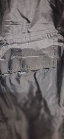 Regenschutzoverall schwarz Grösse L 45% Nylon 55% PU