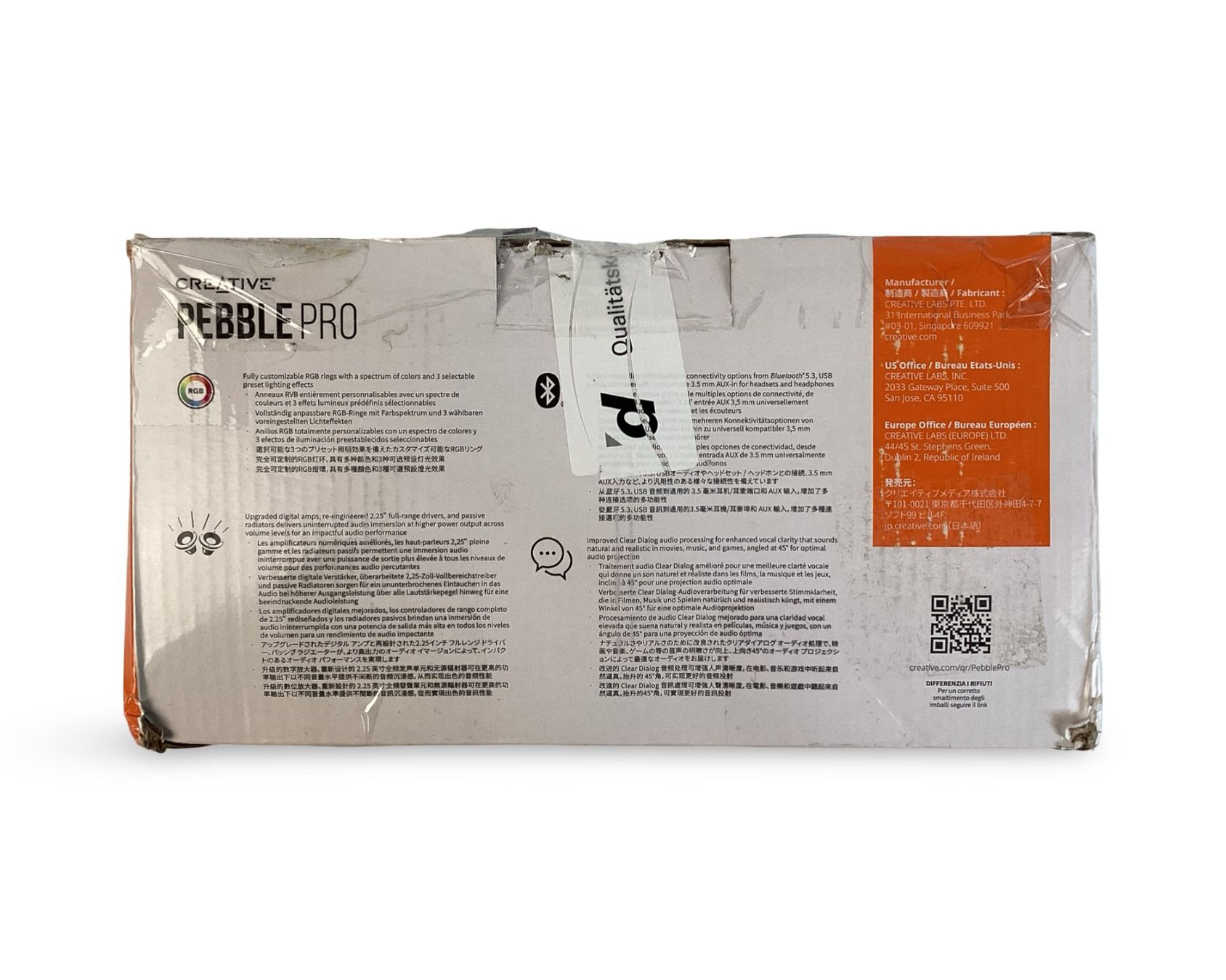 Creative Casse acustiche: CREATIVE Pebble Pro Lautsprecher – Nuovo e nell'imballaggio originale da Zürich venduto da Restwert_Zuerich 3