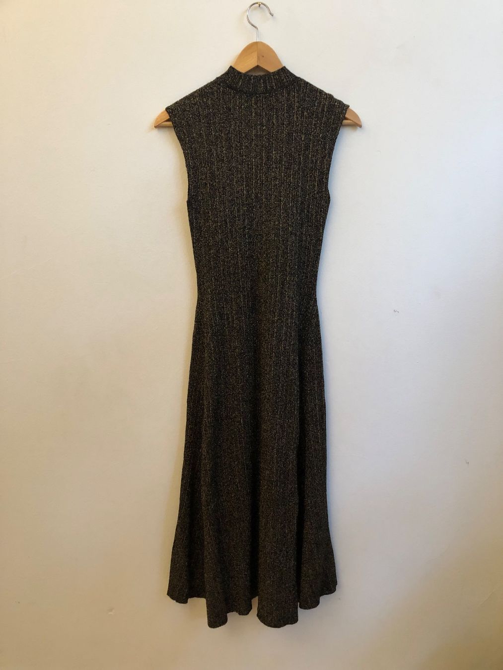 Maje Vestiti: robe Maje en lurex noir et doré – Usato da Lausanne venduto da emm_sc77 1