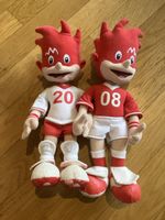 Euro 2008 Maskottchen Trix und Flix, Top Zustand, Rarität