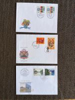 Enveloppes FDC émission commune CH-Chine/CH-Thailande/CH-FL