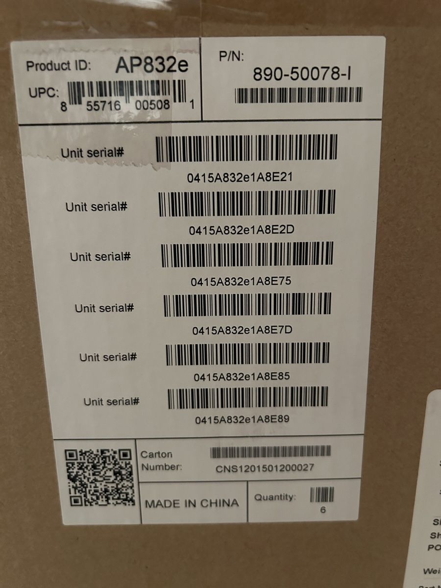 Modem & Router: Professionelles Meru fortinet wlan system – Nuovo (secondo la descrizione) da Oberstammheim venduto da Dbsound24 3