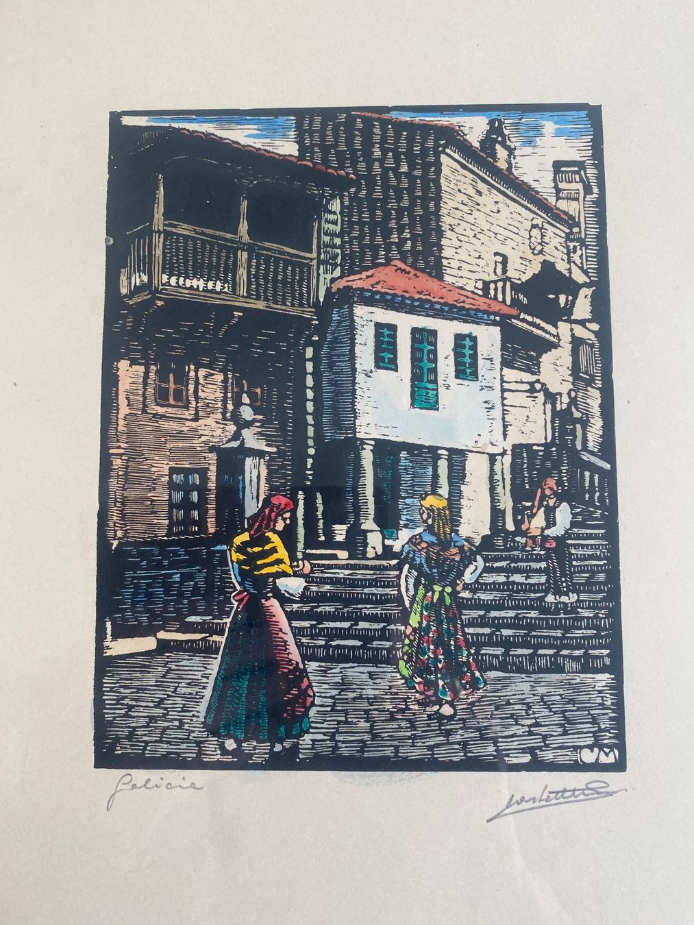 Grafica & Litografie: Juan Castells Marti, 1906 - 1995 Spanien – Usato da Buochs venduto da Chreschte2 7