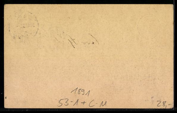 Ansichtskarten: Vorläufer-Lithographie Schweizer Postku – Gebraucht aus Berlin von bartko-reher 1