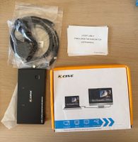 KCEVE USB-C Triple Monitor KVM Switch 2 Ports 4K 1080P