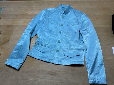 Jacke Grösse 36 hellblau