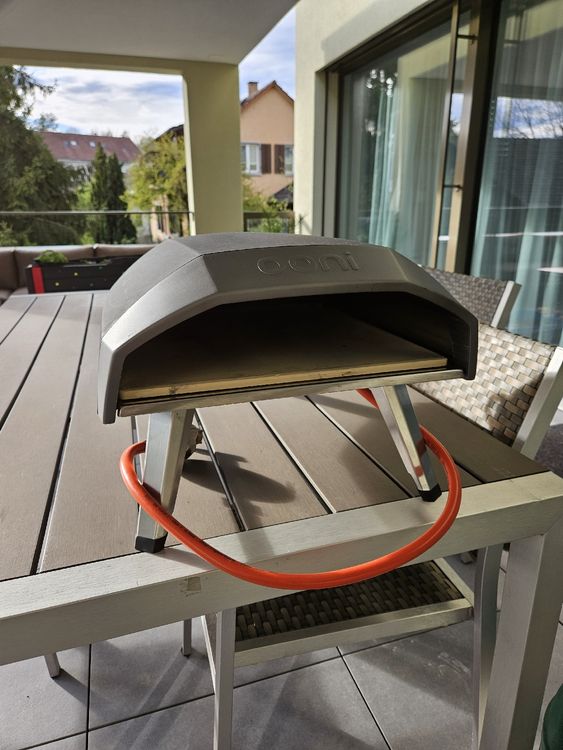 Pizzaofen Tür Für Ooni Koda 12 - Edelstahl Windschutz Mit Griff & Belüftung