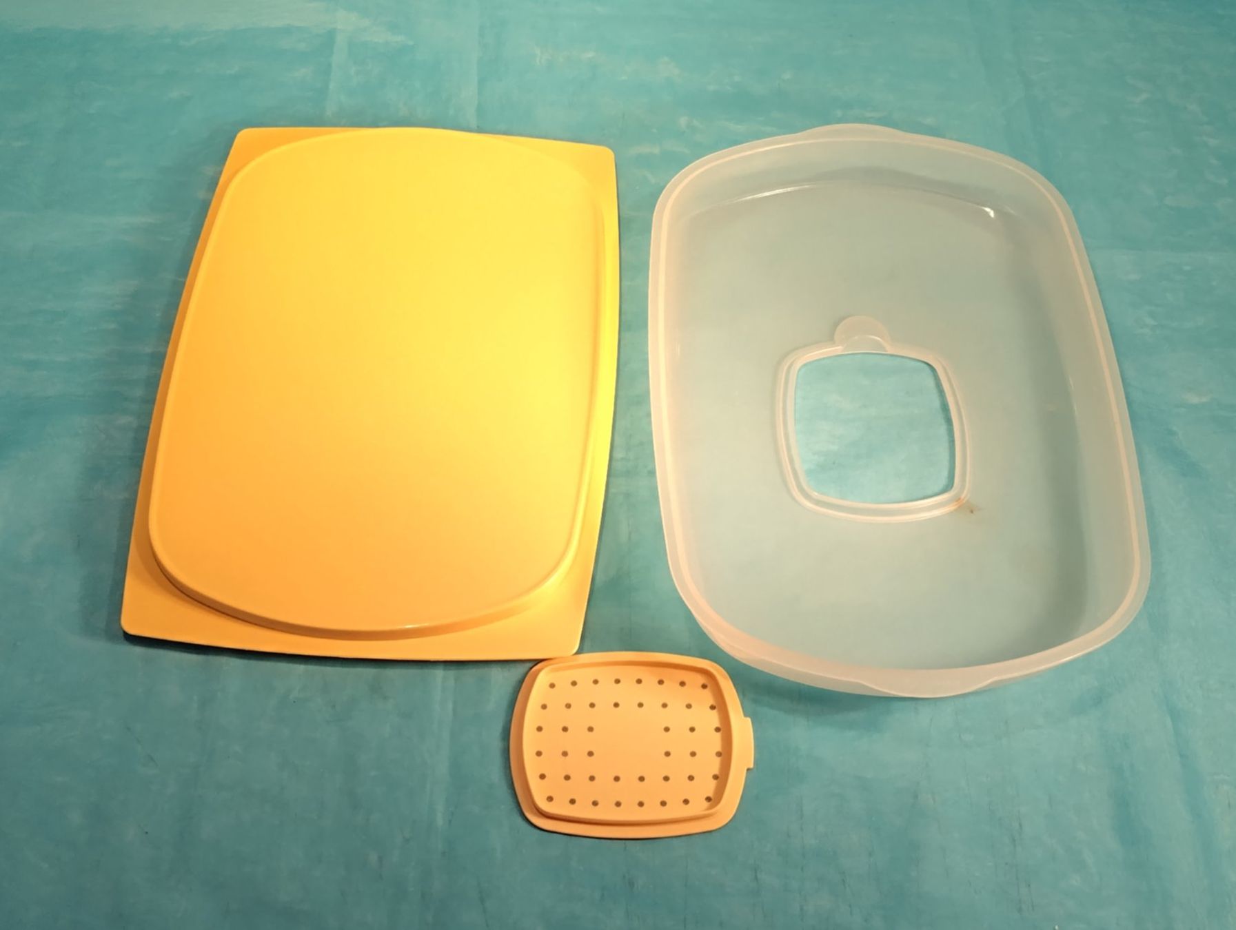 Tupperware Behälter & Ähnliches: Tupperware Käse Max flach, gelb – Gebraucht aus Bellach von JingleCherry 3