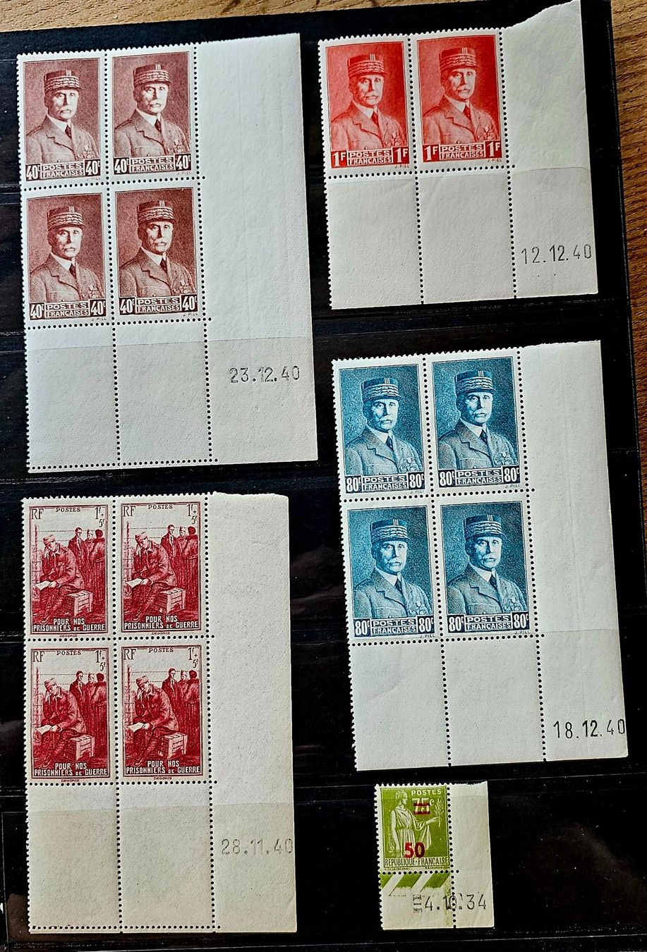 Alle Briefmarken: FRANCE coins datés ** – Neu (gemäss Beschreibung) aus Les Valettes von Nuba1
