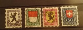 73) 1924 Satz Pro  Juventute gestempelt