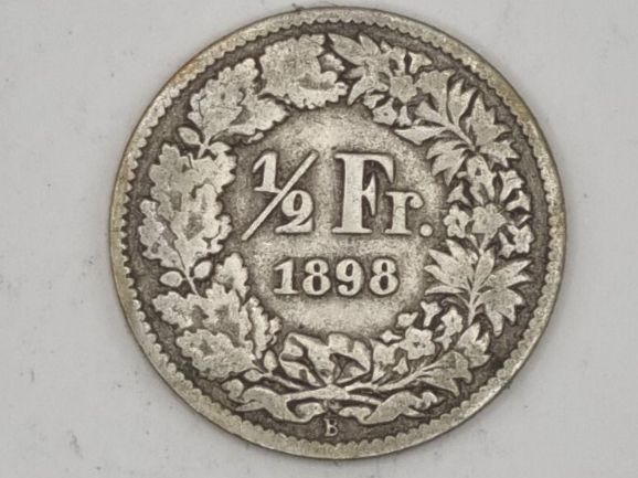 Tutti le monete: 1/2 FR 1898 – Usato da Bure venduto da chap981