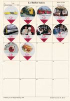 Le Buffet Suisse - 10 Kaffeerahm Deckeli KRD Komplett - 1995