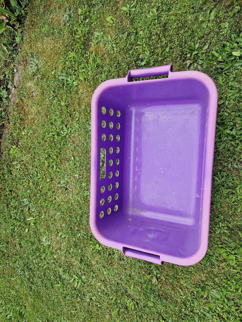 Wäschekörbe: Violetter Wäsche Korb – Gebraucht aus Niederbipp von Trude04 1
