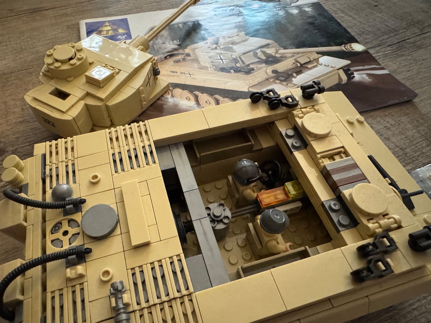 Giocattoli: Klemmbaustein Panzer Modell Tiger – Usato da Burgdorf venduto da Caradhras 3
