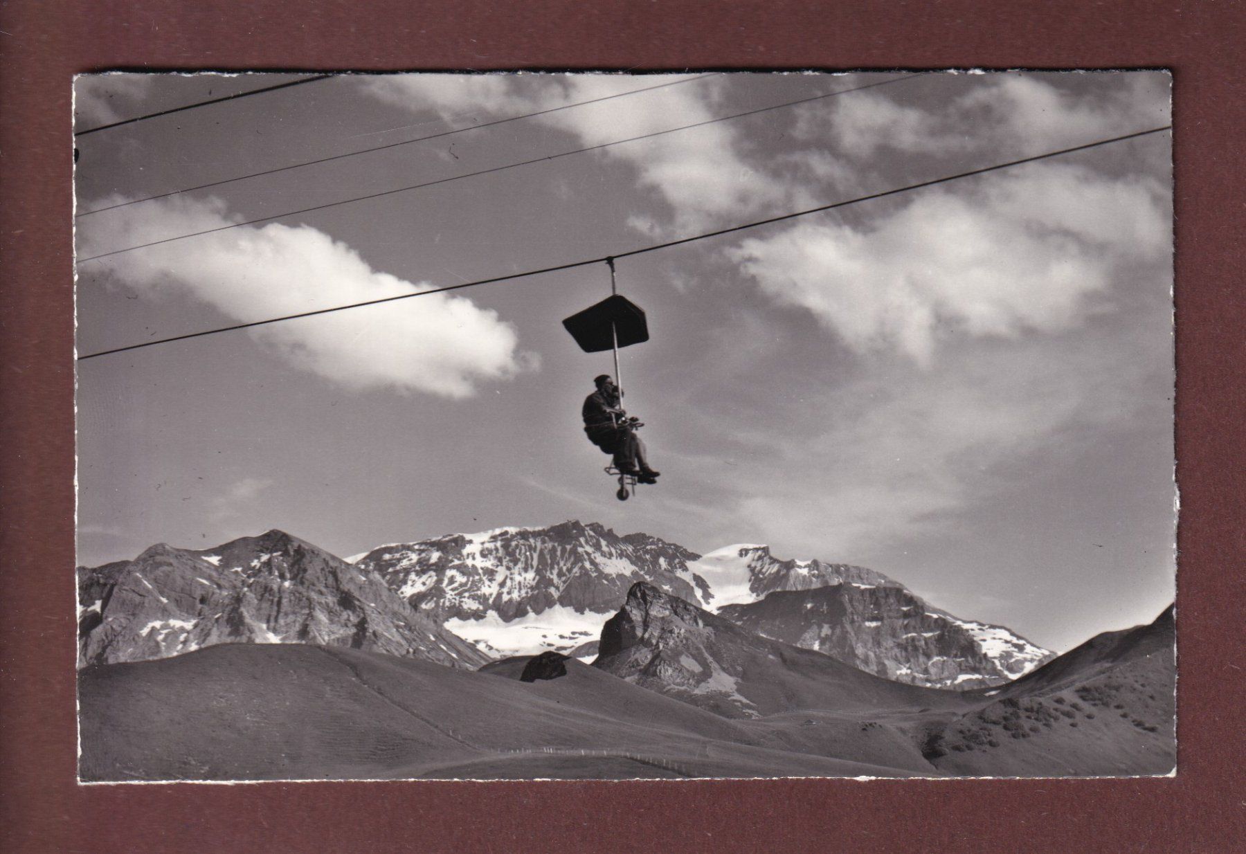 Cartoline postali: Sesselbahn GEILS-HAHNENMOOSPASS – Usato da Pully venduto da nicecards-shop