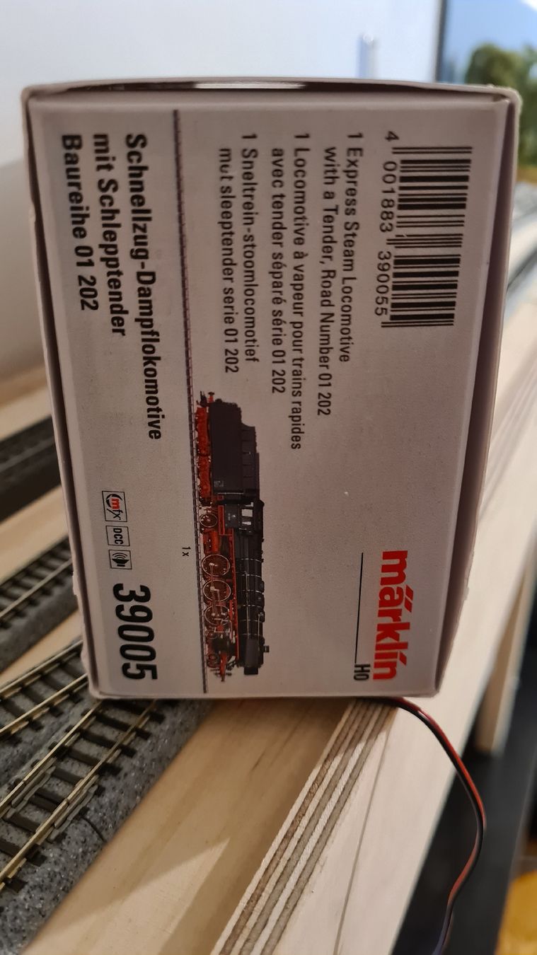 Märklin Modellini di ferrovie: Märklin 39005 Dampflok 01 202 – Usato da Dulliken venduto da LokiSOB 7