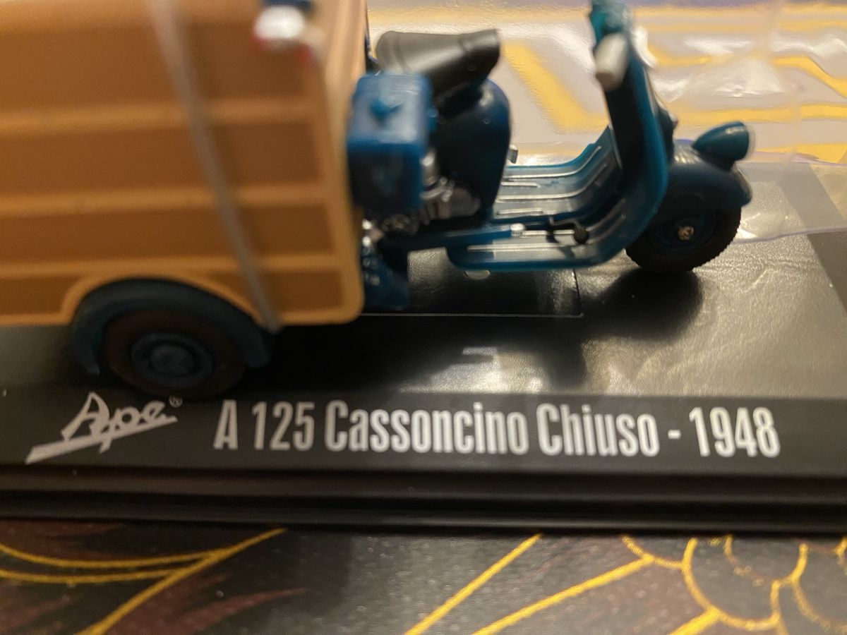 Modellautos: Piaggio Ape A 125 Cassoncino Chiuso - 1948 – Neu (gemäss Beschreibung) aus St. Margrethen SG von Alfista_159 3